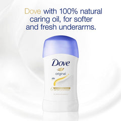 Dove Original 48h Antiperspirant - 1/4 Moisturising Cream With Caring Oil