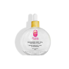Flamingo Natural Dry Oil Shimmer Pearly White - 50ml