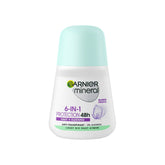 GARNIER Mineral 6-in-1 Protection 48h Anti-Transparent Deodorant - Blumig Frisch