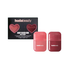Huda Beauty Baby Blush Duo - Rose & Berry - 2 x Blush Filter Liquid Blush