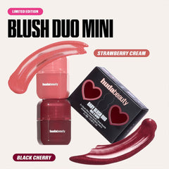 Huda Beauty Baby Blush Duo - Rose & Berry - 2 x Blush Filter Liquid Blush
