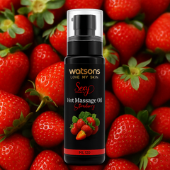 Watsons – Hot Massage Oil (Strawberry)