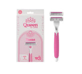 Queen Bastet 3-Blade Women’s Razor + 2 Cartridges