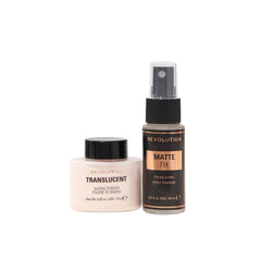 Revolution Mini Matte Heroes Makeup Setting Duo