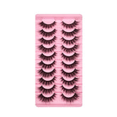 SHEIN - 10 Pairs New False Eyelashes 3D Effect Eyelashes