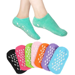 Spa Gel Moisturizing Socks - Random Color