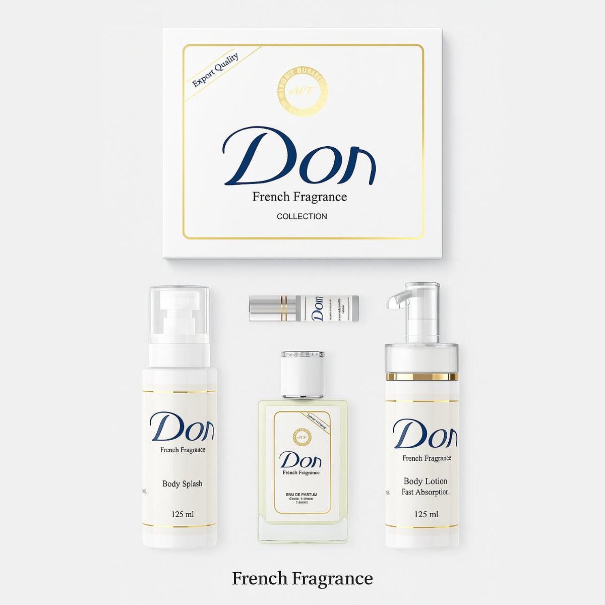 DON – French Fragrance Collection With Bag
