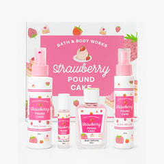 Bath & Body Works – Strawberry Pound Cake Set
