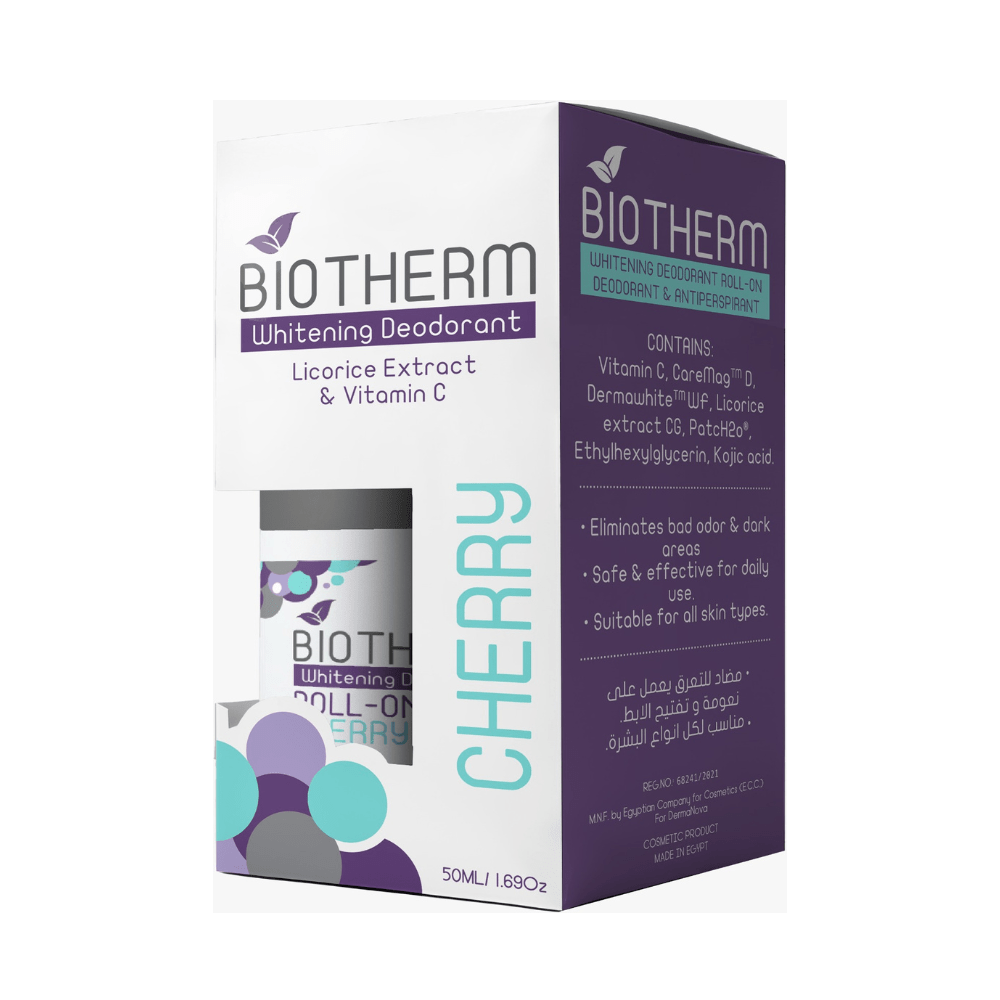 Biotherm Whitening Deodorant Roll on Cherry