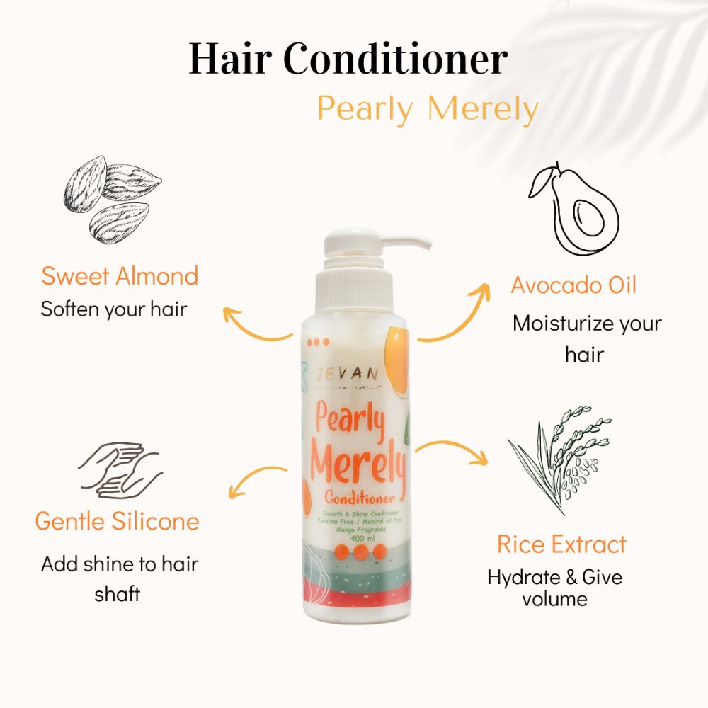 Jevan Pearly Merely Smooth & Shine Conditioner
