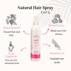 Jevan Curl Q Hair Restyle Spray