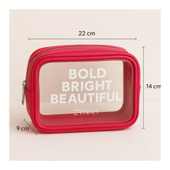 Bold, Bright & Beautiful Makeup Pouch