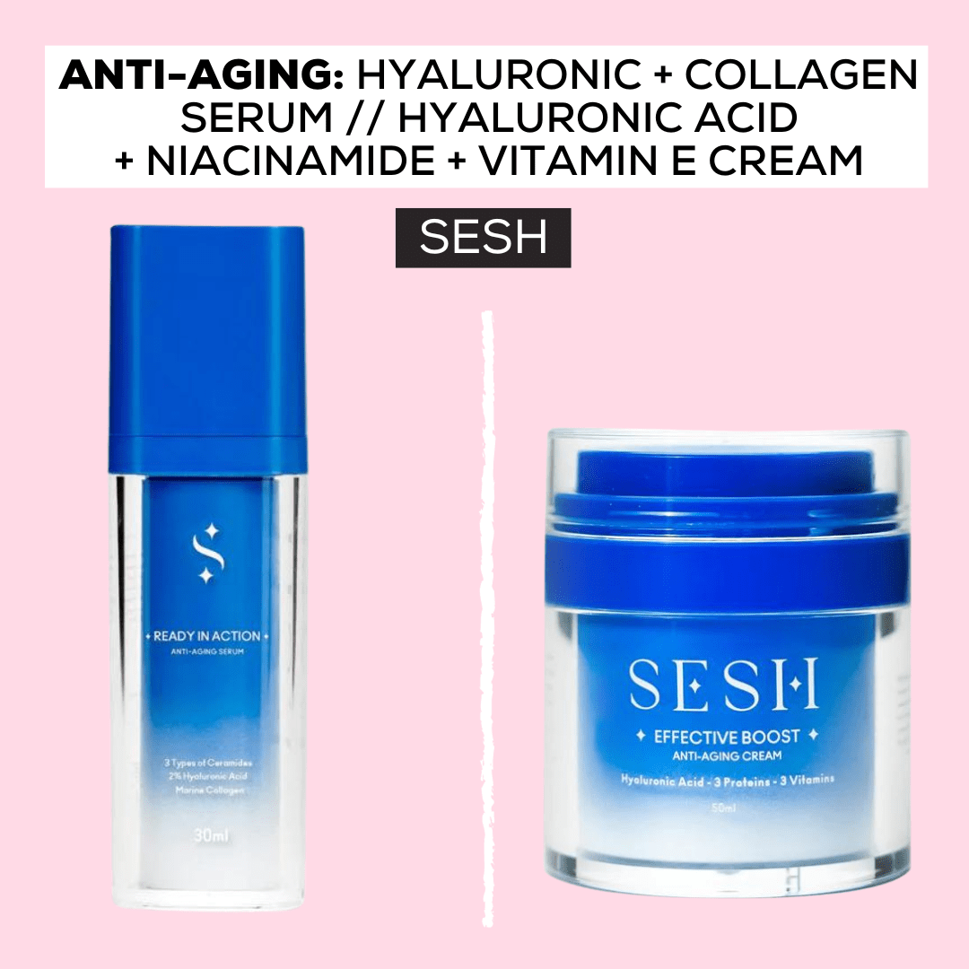 SESH's Anti-Aging Kit (Serum & Cream)