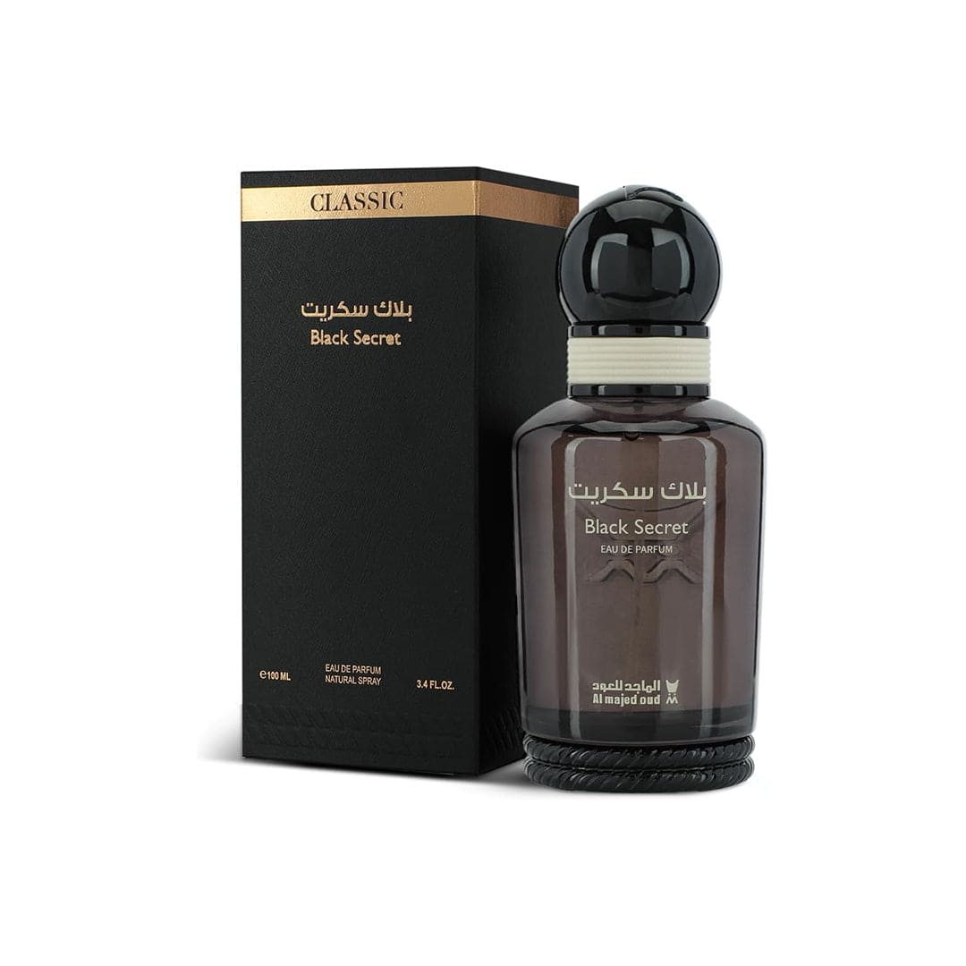 Al-Majed Oud Black Secret Classic Perfume - 100ml
