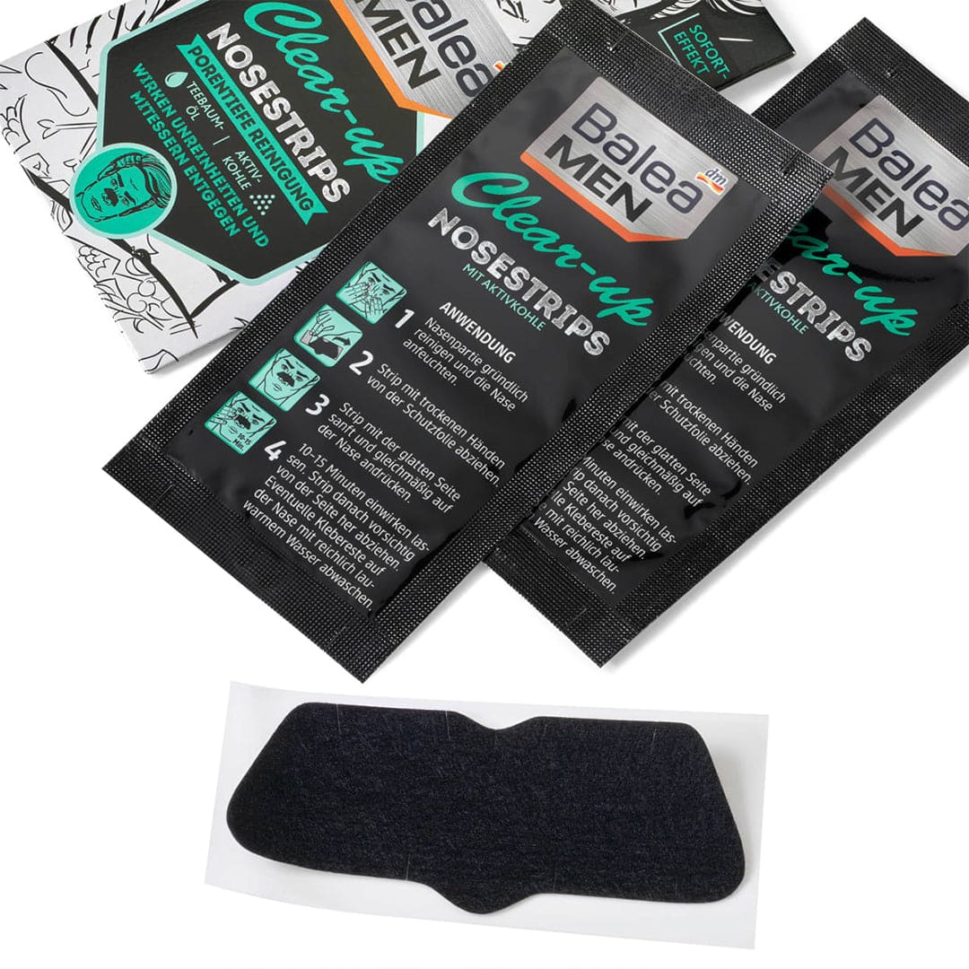 Balea MEN Nosestrips Clear-Up - 3Pcs