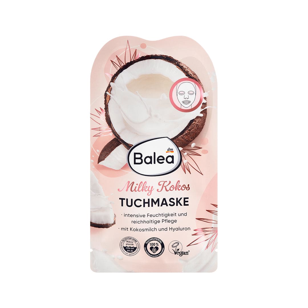 Balea Milky Coconut Sheet Mask