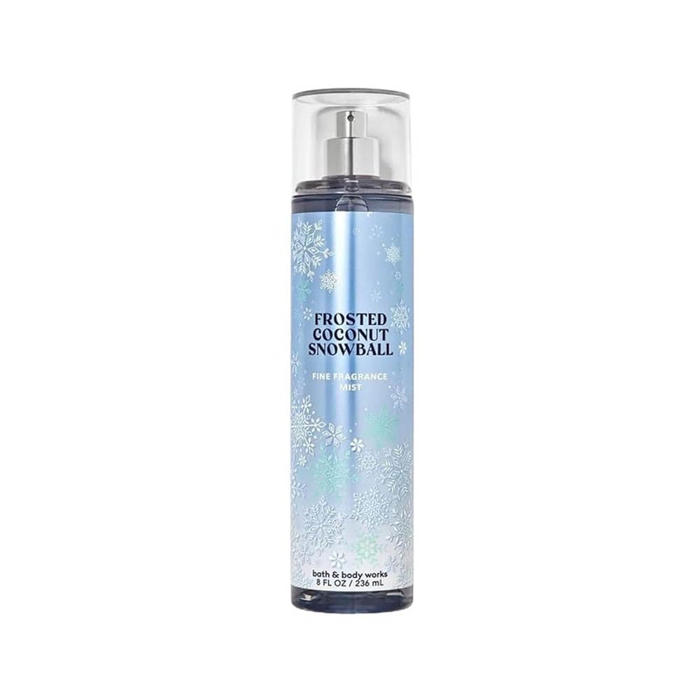 Bath & Body Works Frosted Coconut Snowbell Fine Fragrance Mist - Gulf Edition