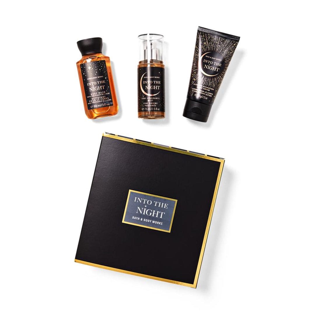 Bath & Body Works Into The Night Mini Gift Box Set - Gulf Edition