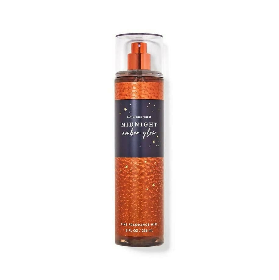 Bath & Body Works Midnight Amber Glow Fine Fragrance Mist - Gulf Edition