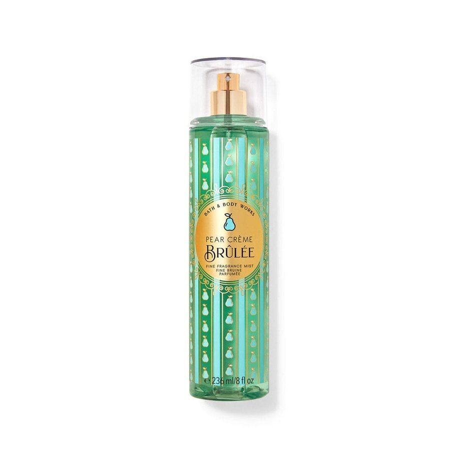 Bath & Body Works Pear Crème Brulée Fine Fragrance Mist - Gulf Edition