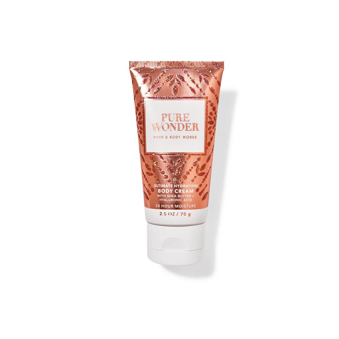 Bath & Body Works Pure Wonder Body Cream - Travel Size - Gulf Edition