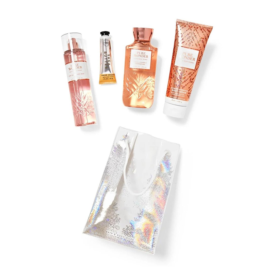 Bath & Body Works Pure Wonder Gift Bag Set - GulfEdition