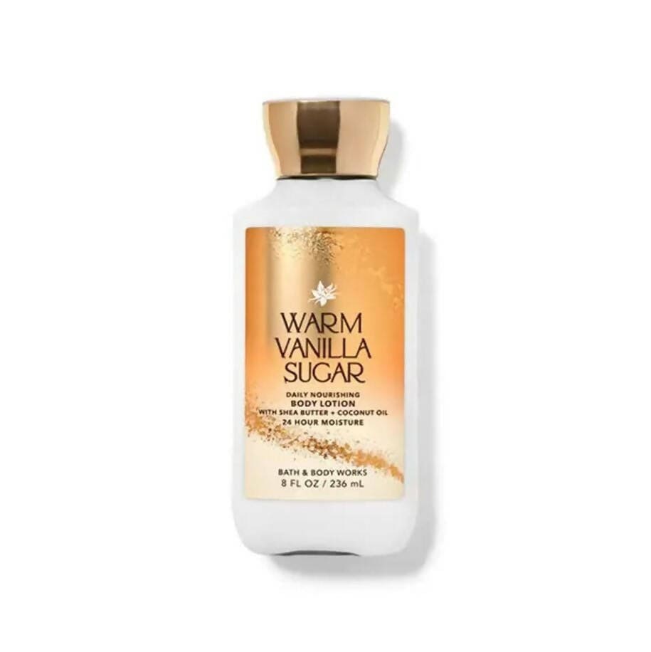 Bath & Body Works Warm Vanilla Sugar Daily Nourishing Body Lotion - Gulf Edition