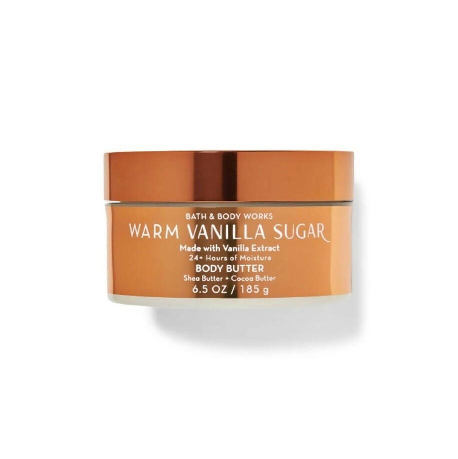Bath & Body Works Warm Vanilla Sugar Whipped Body Butter - Gulf Edition