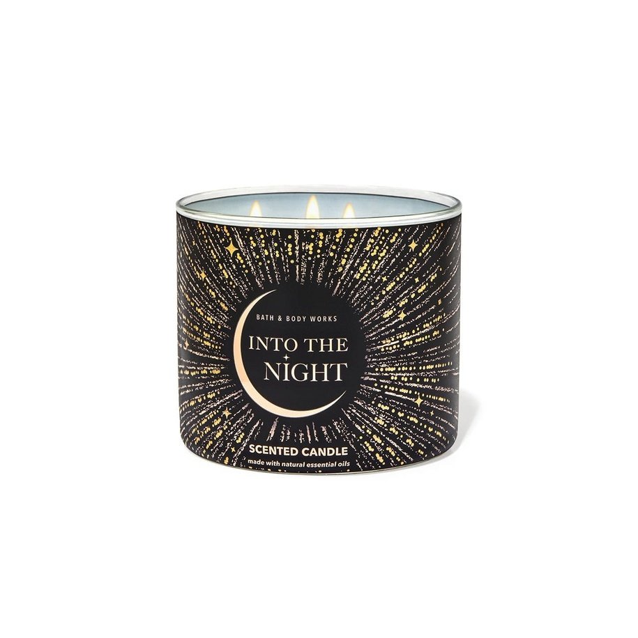 Bath & Body Works Into The Night 3-Wick Candle - Gulf Edition