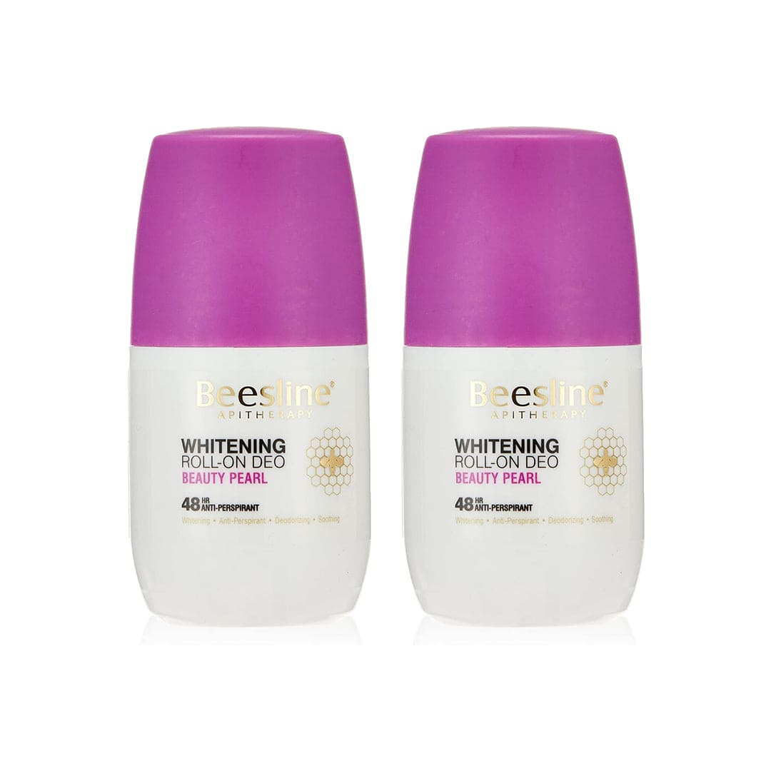 Beesline Whitening Roll-On Deodorant Beauty Pearl 1+1 free