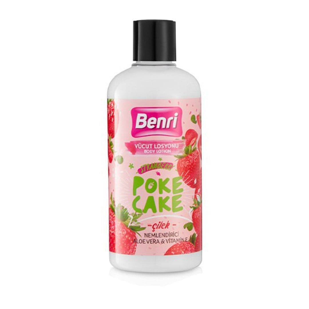 Benri Honey Poke Cake Body Lotion - 500ml
