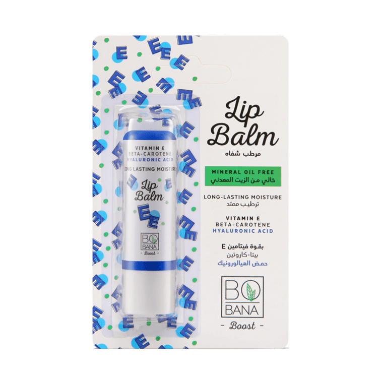 Bobana Lip Balm With Vitamin E & Hyaluronic Acid