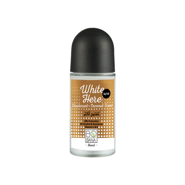 Bobana "White Here" Deodorant With Coconut Scent