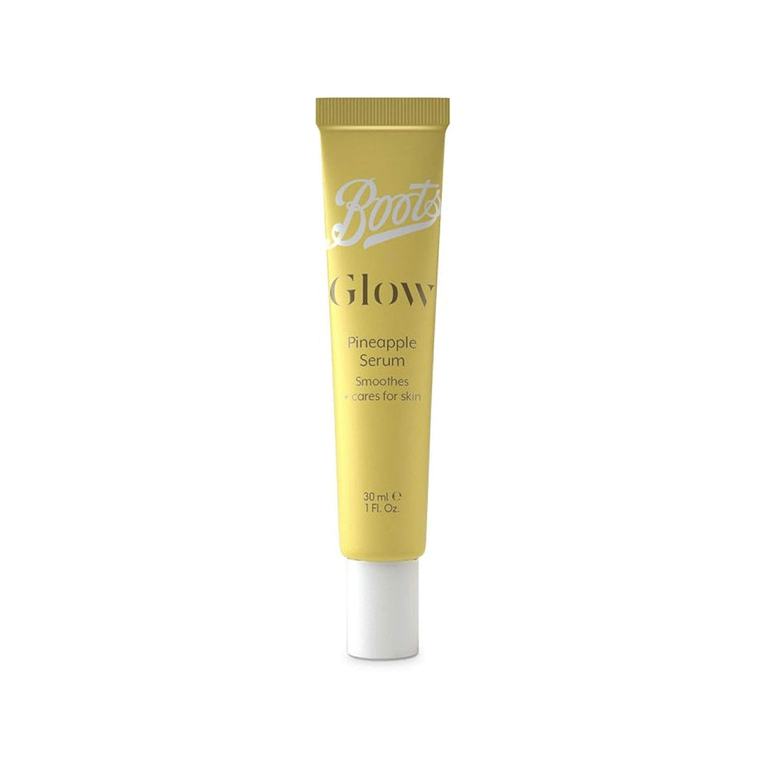Boots Glow Pineapple Serum Smoothes + Cares For Skin