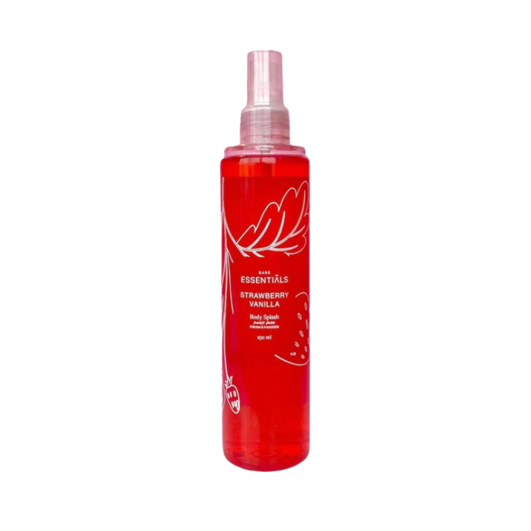 Essentials Strawberry vanilla Body Splash 250ml