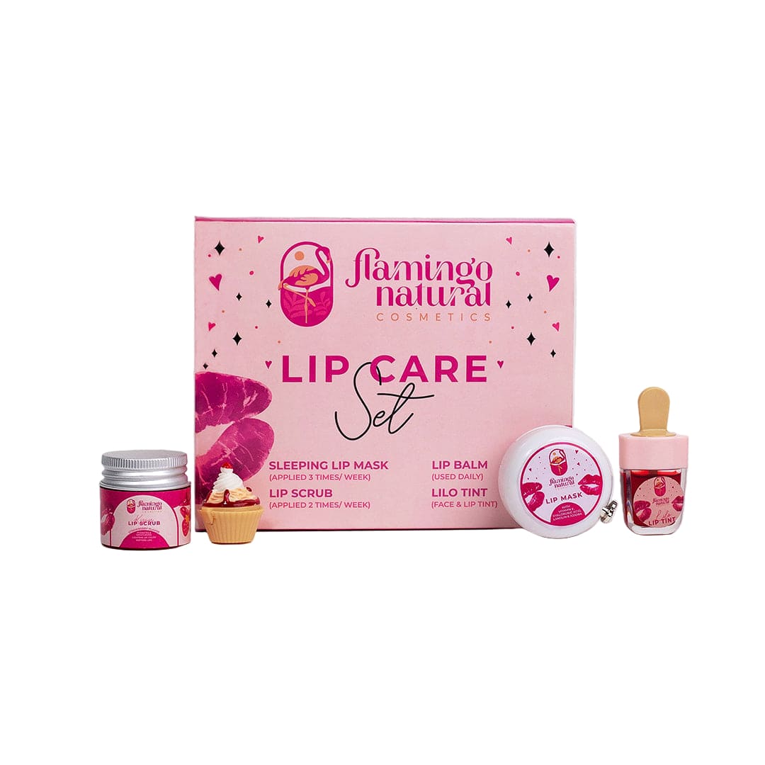 Flamingo Natural Lip Care Set