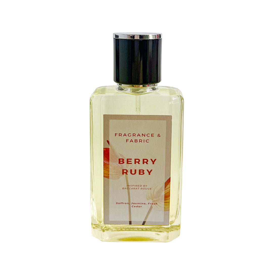 Fragrance & Fabric Berry Ruby Inspired By Baccarat Rouge - Unisex