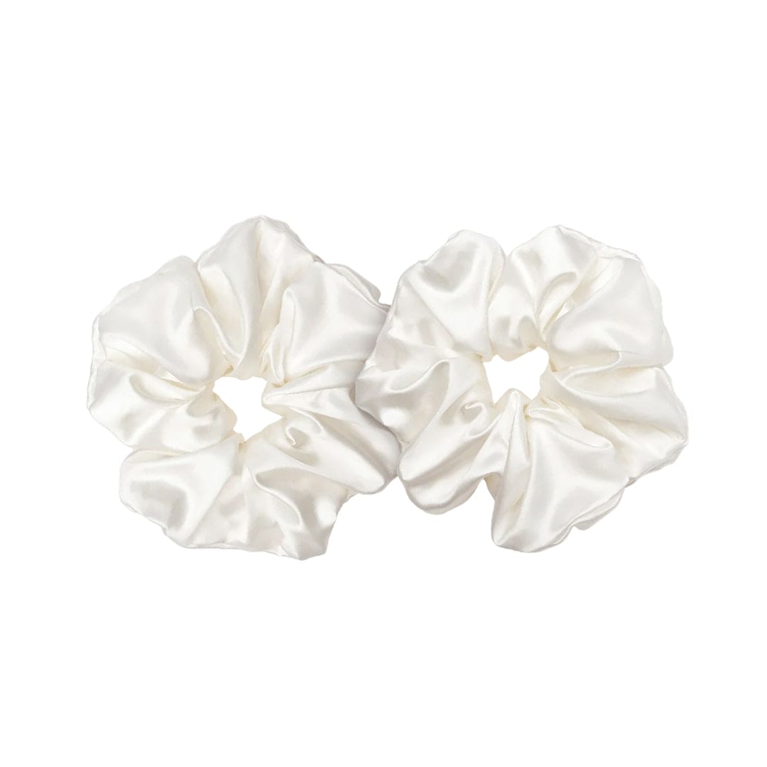 Fragrance & Fabric Satin Scrunchie ( Set of Two )