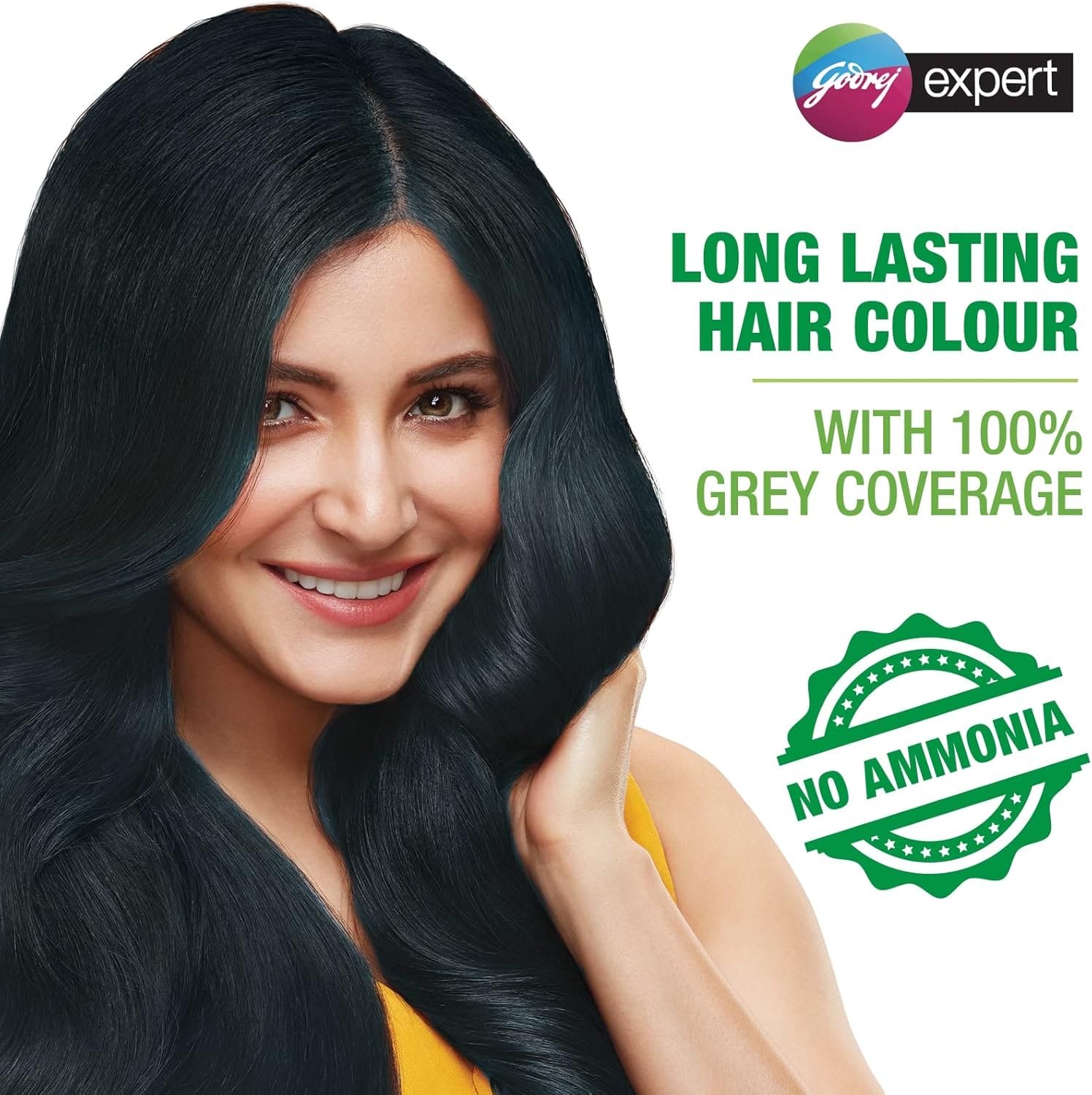 Godrej Expert Rich Creme Hair Color - Natural Black 1.00