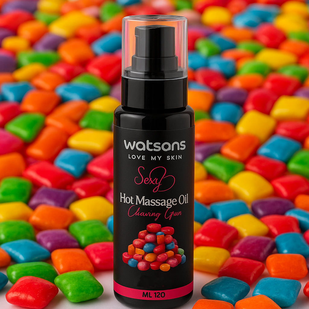 WATSONS – Sexy Hot Massage Oil (Chewing Gum)