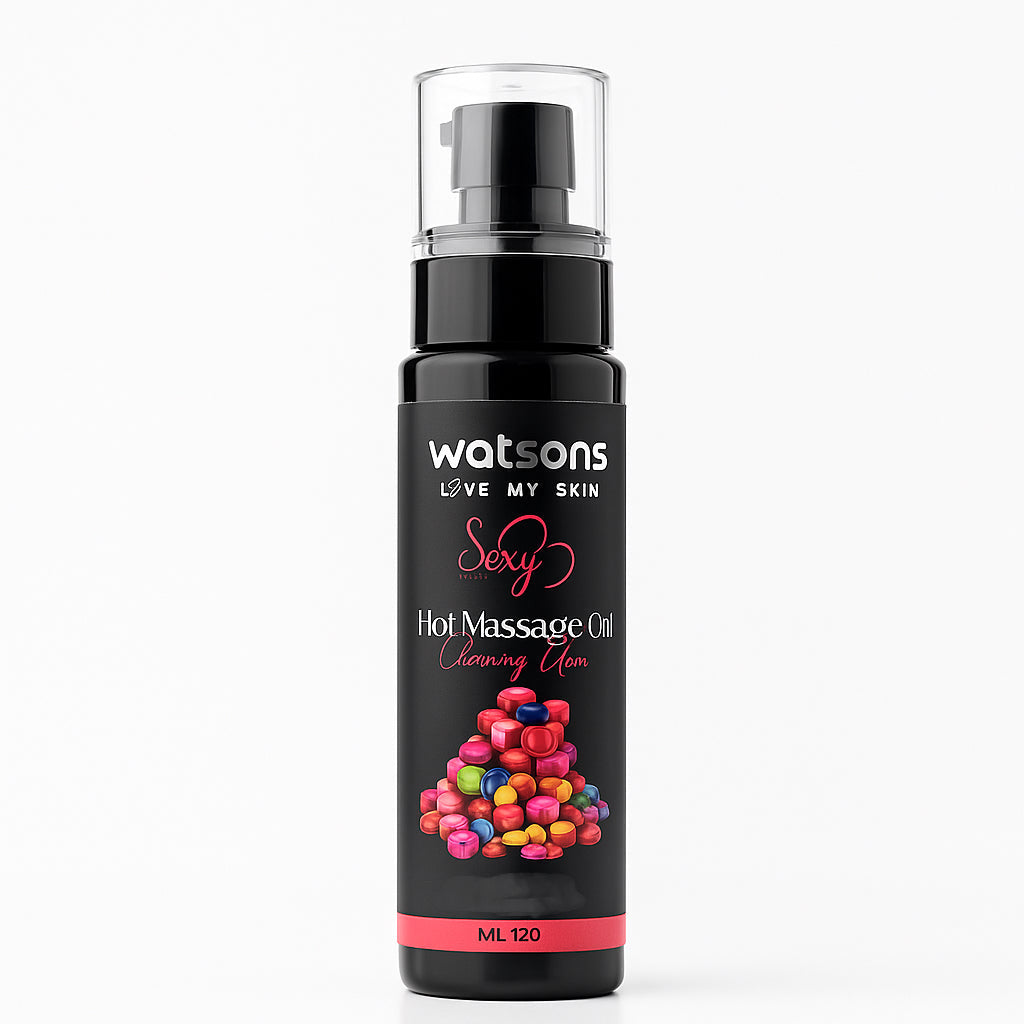 WATSONS – Sexy Hot Massage Oil (Chewing Gum)
