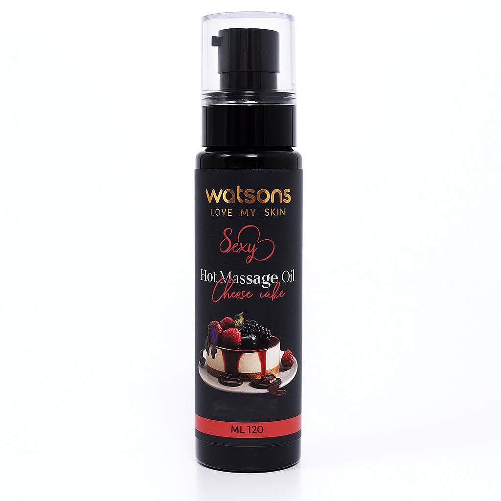 Watsons – Sexy Hot Massage Oil (Cheese cake)