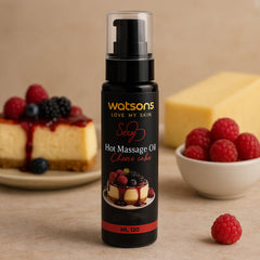 Watsons – Sexy Hot Massage Oil (Cheese cake)