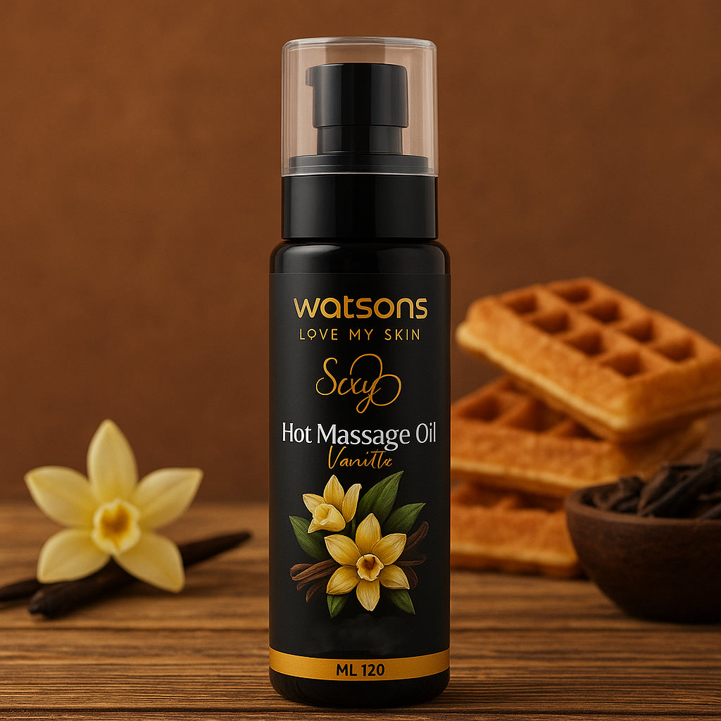 Watsons – Hot Massage Oil (Vanilla)