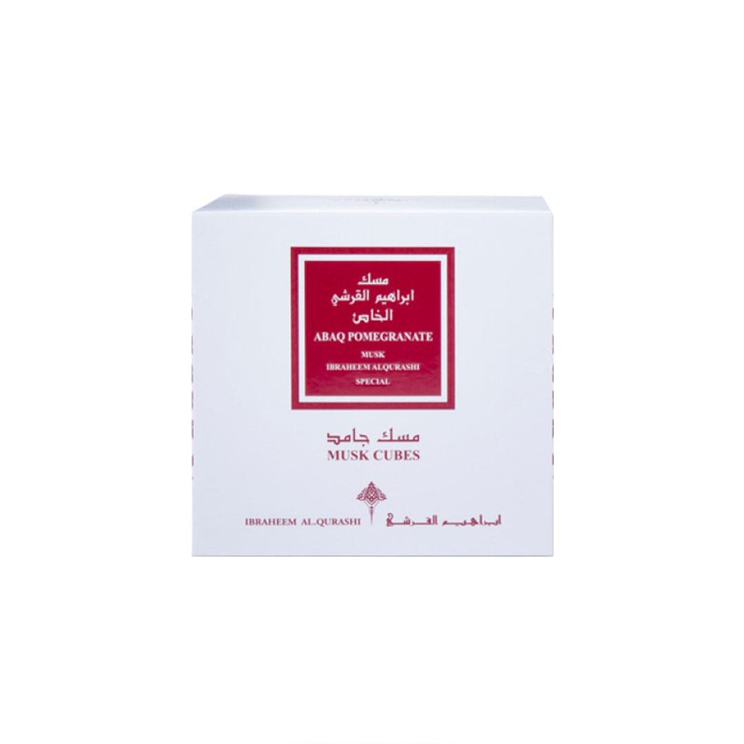 Ibrahim Al-Qurashi Abaq Pomegranate Musk Cubes - 1pc