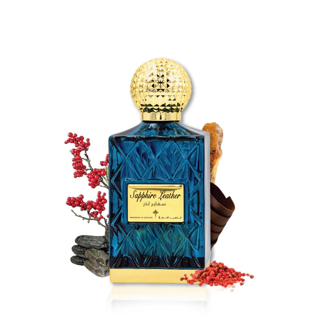 Ibrahim Al-Qurashi Sapphire Leather Eau De Parfum - 75ml