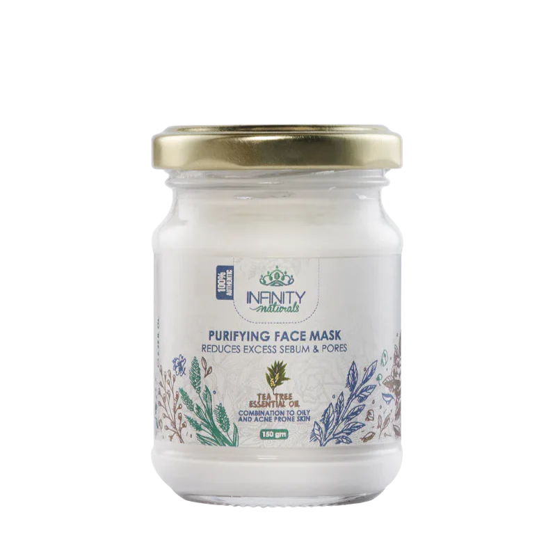 Infinity Naturals Purifying Face Mask With Tea Tree Essential Oil