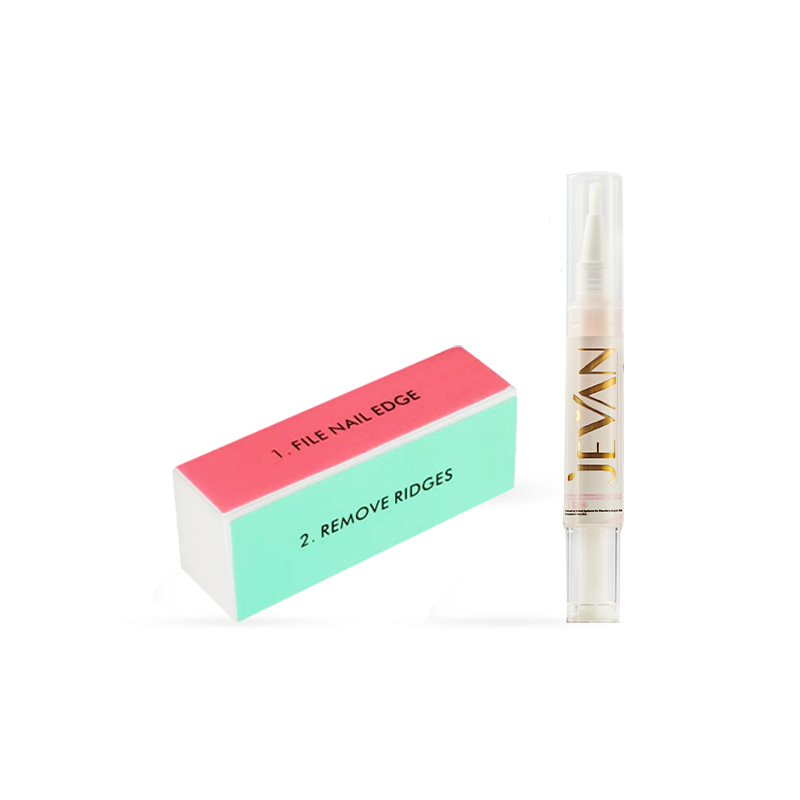 Jevan Shine & Protect Candy Nail Lotion + FREE Nail Buffer