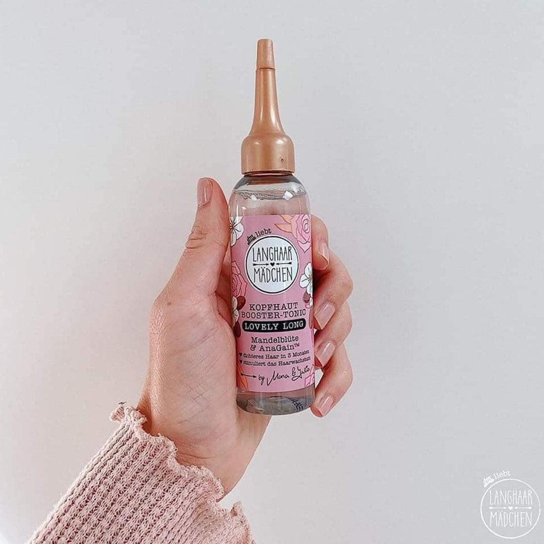 Langhaar Madchen Lovely Long Scalp Booster Tonic