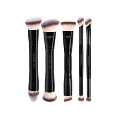MAANGE 5Pcs Double-Ended Makeup Brush Set